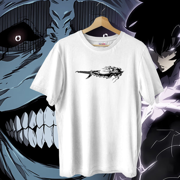 Sung Jin-Woo Shadow Monarch - Solo Leveling Oversized Tee