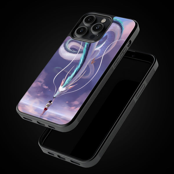 Haku and Chihiro - Spirited Away Phone Case