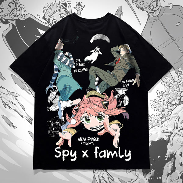 Just a Normal Family - Spy X Family Oversized Tee