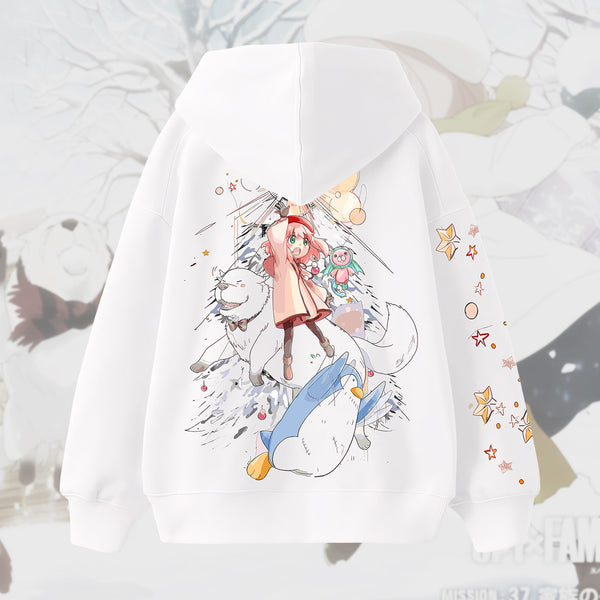 Waku Waku Holiday - Spy x Family Oversized Hoodie