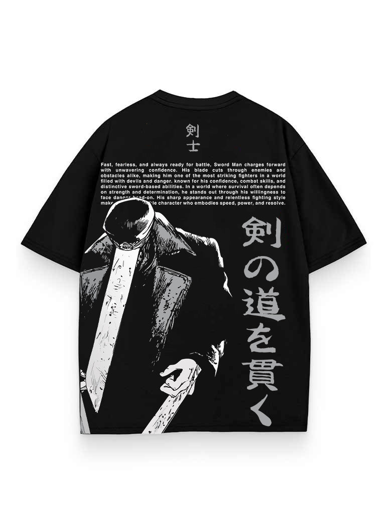 Black t-shirt with Guts Berserk Blade Devil graphic – photo 1