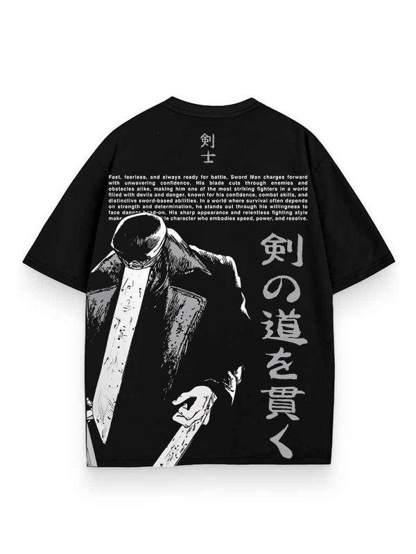Black t-shirt with Guts Berserk Blade Devil graphic – photo 1