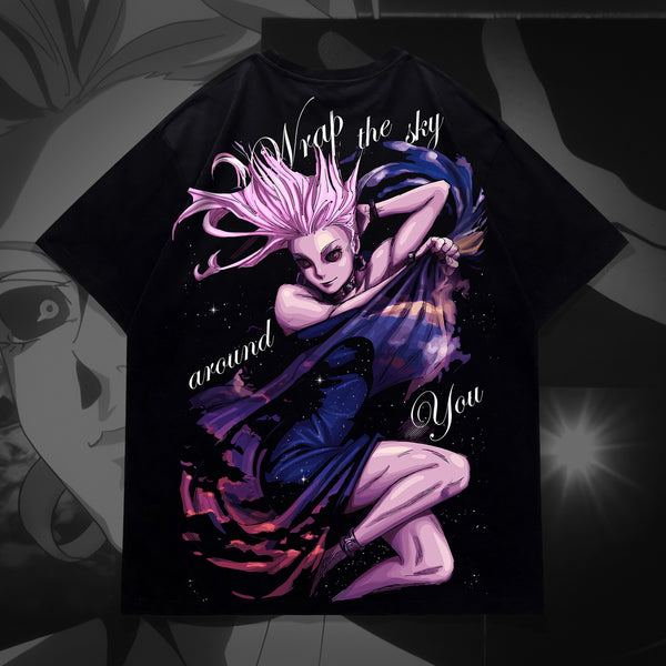 Takako Uro Wrap the Sky Around You - Jujutsu Kaisen Oversized Tee