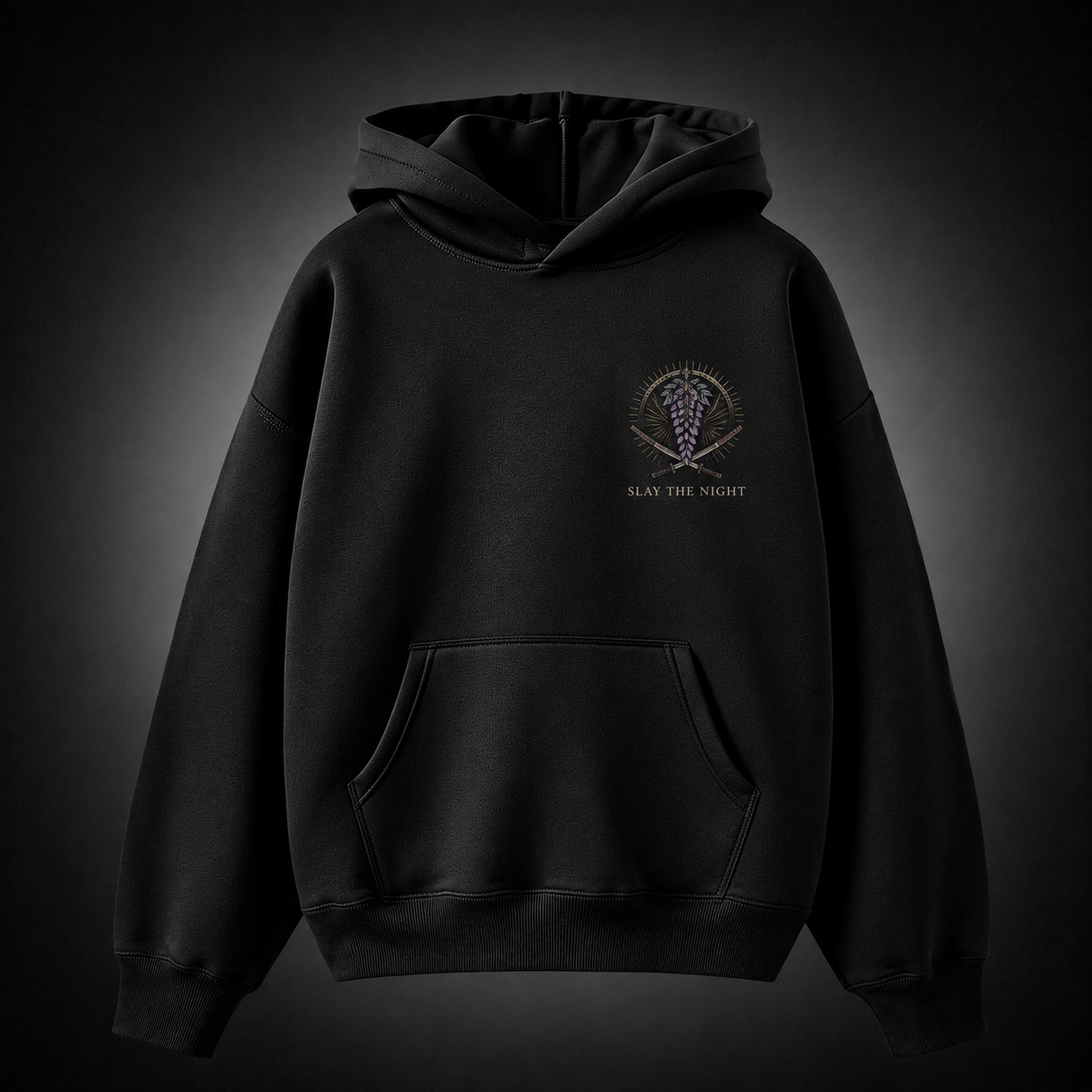 Black hoodie with Tanjiro Kamado, Nezuko Kamado, Kyojuro Rengoku, Giyu Tomioka, Shinobu Kocho Demon Slayer Corps Assemble graphic – photo 2
