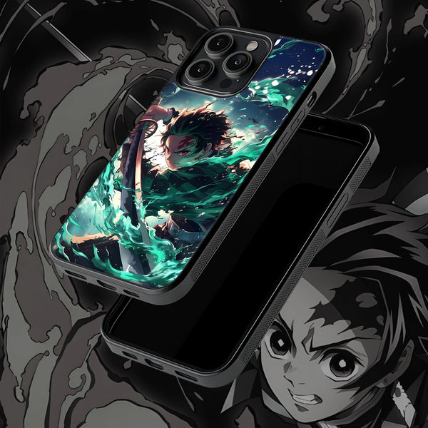 Water Breathing Full Body - Demon Slayer Phone Case
