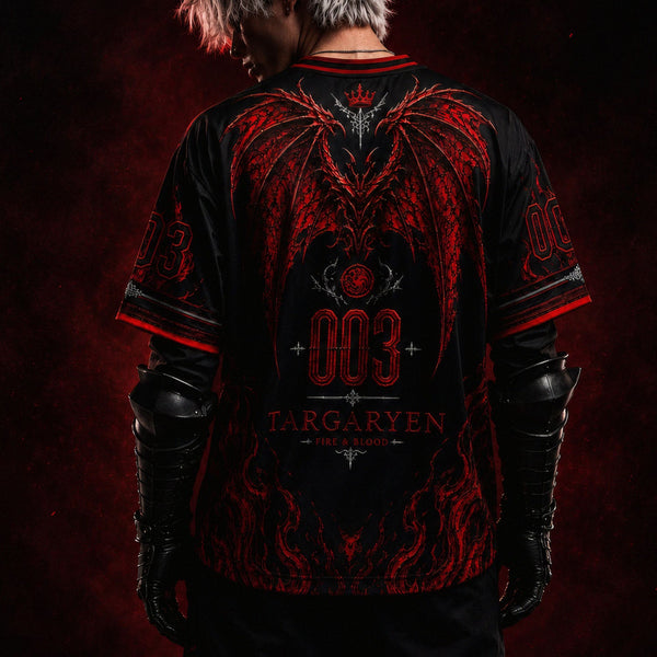 Fire and Blood - House of the Dragon Oversized Jersey