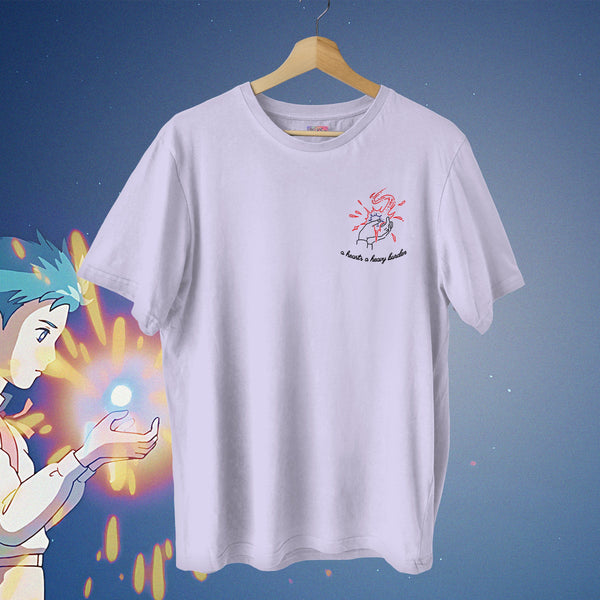 Calcifer Heart Emblem - Howl's Moving Castle Oversized Tee