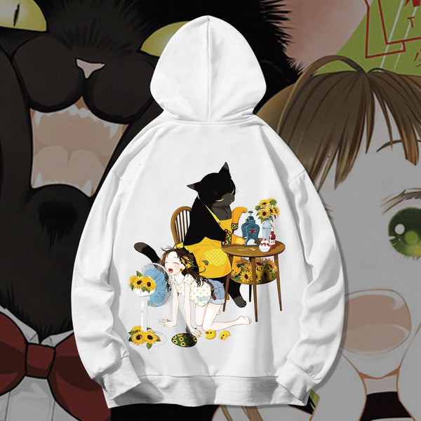 The Masterful Cat is Depressed Again Today Oversized Hoodie