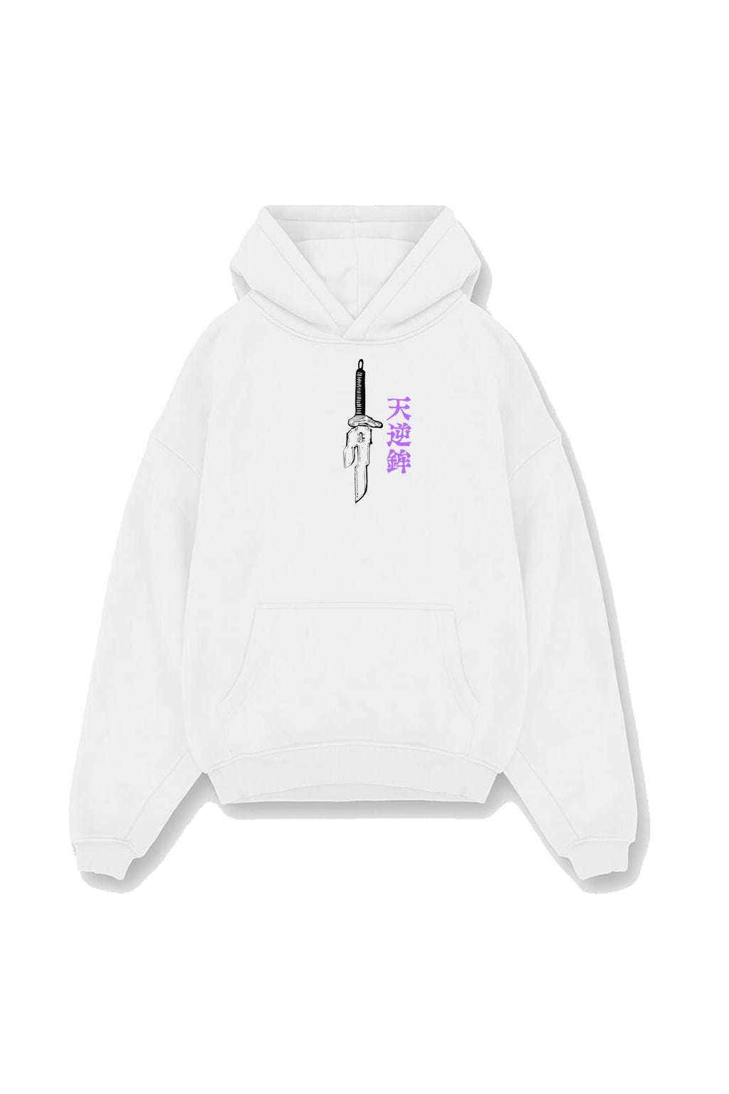 White hoodie with Toji Fushiguro Jujutsu Kaisen Sorcerer Killer graphic – photo 2