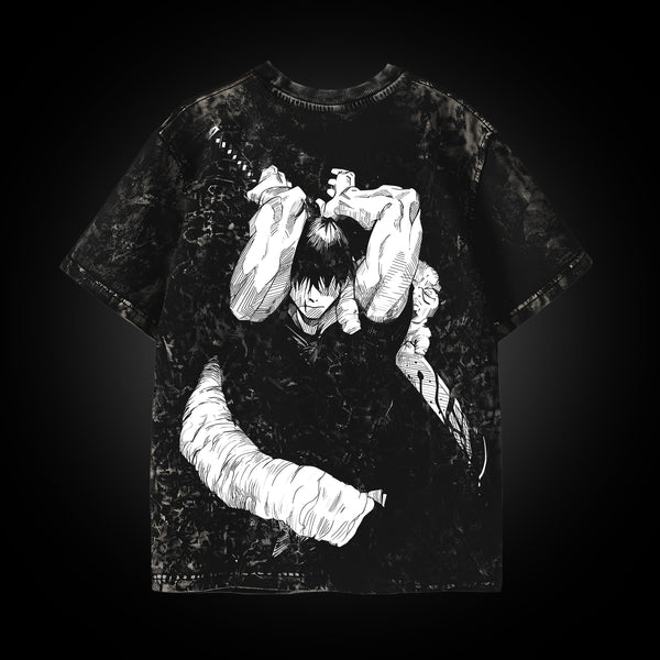 Toji Katana Vintage - Jujutsu Kaisen Oversized Tee
