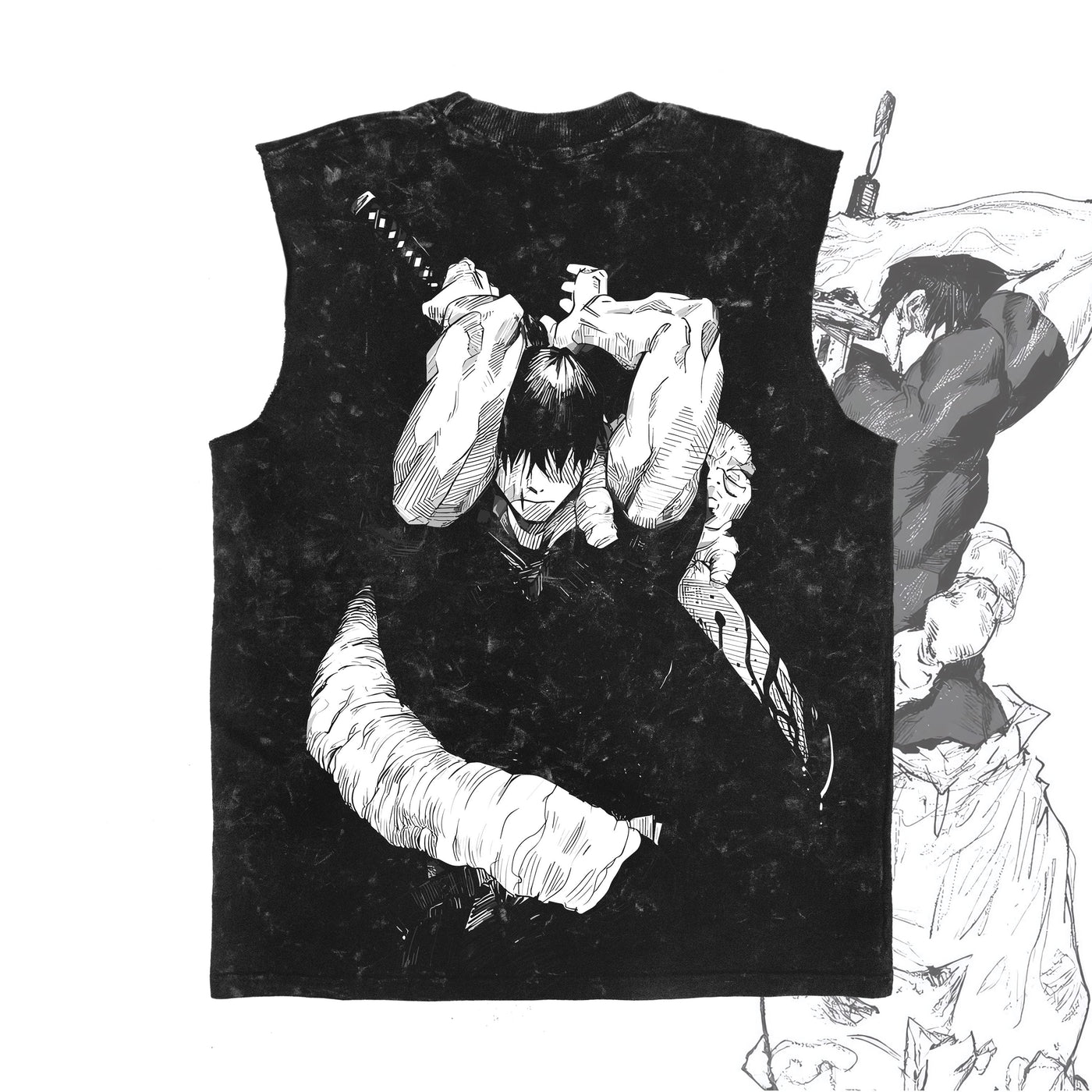 Toji Katana Vintage Vest