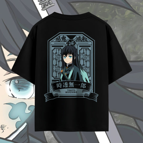 Tokito Portrait - Demon Slayer Oversized Tee
