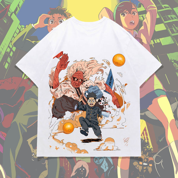 Okarun's Golden Balls - Dandadan Oversized Tee