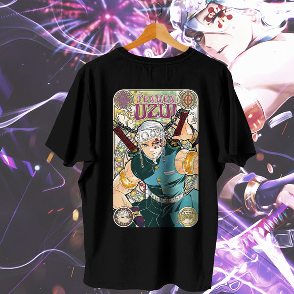 Crossed Ninja Blades Classic Fit - Demon Slayer Oversized Tee