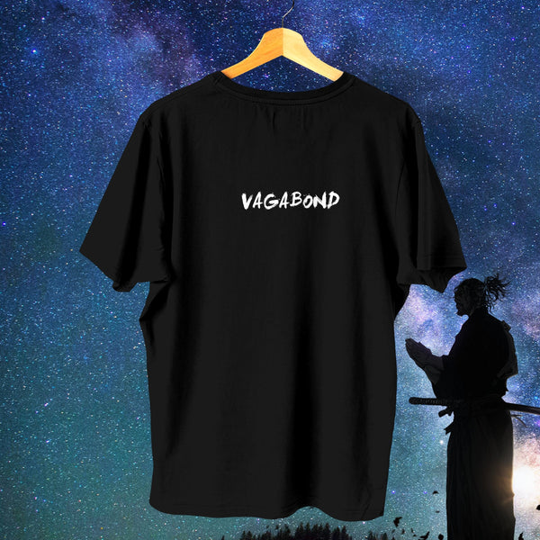 Musashi Starry Silhouette Quote - Vagabond Oversized Tee