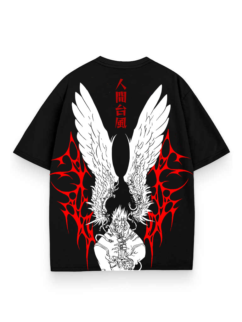 Black t-shirt with Sanji One Piece Desert Stampede graphic – photo 1