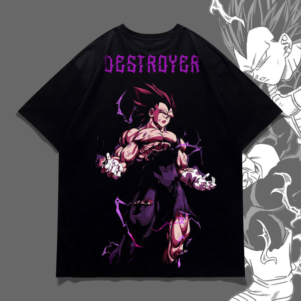 Vegeta Ultra Ego Destroyer - Dragon Ball Z Oversized Tee