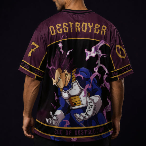 Vegeta Destroyer's Pride - Dragon Ball Z Oversized Jersey