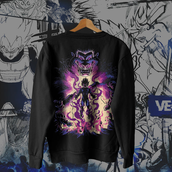Vegeta Beast - Dragon Ball Z Oversized Sweatshirt