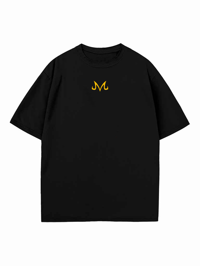 Black t-shirt with Vegeta Dragon Ball Pride Above All graphic – photo 2