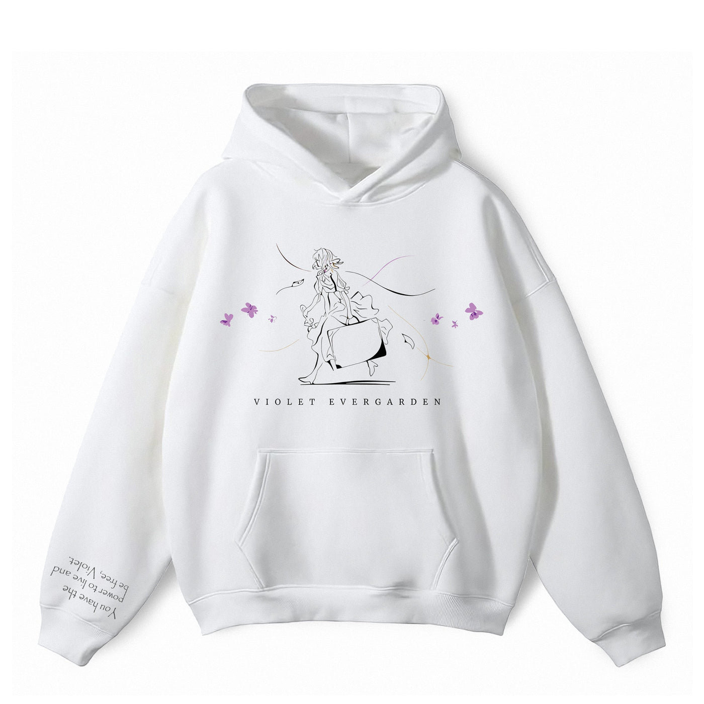 Violet Evergarden – Bloom Oversized Hoodie