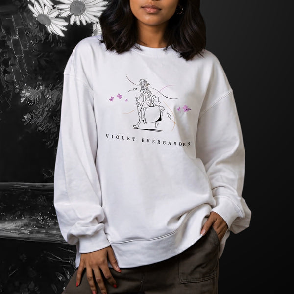 Bloom - Violet Evergarden Oversized Sweatshirt