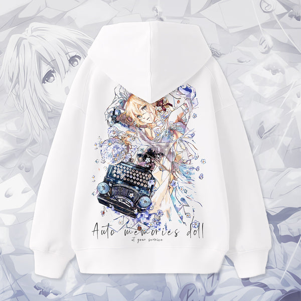 Auto Memory Doll - Violet Evergarden Oversized Hoodie