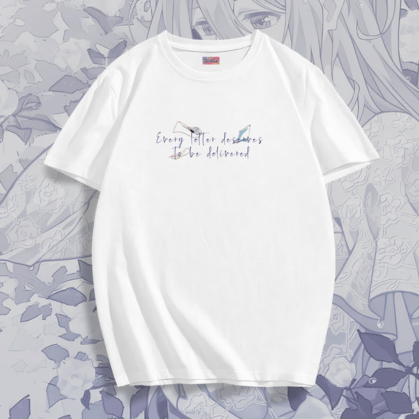 Auto Memory Doll - Violet Evergarden Oversized Tee