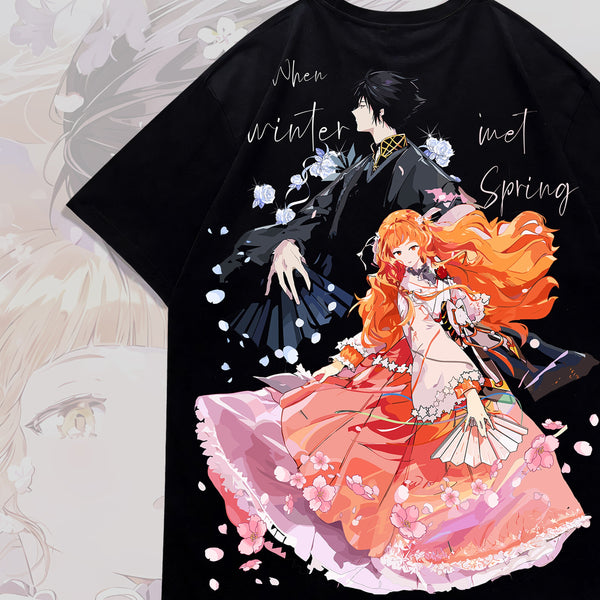 Spring Meets Winter - Agents of the Four Seasons Oversized Tee