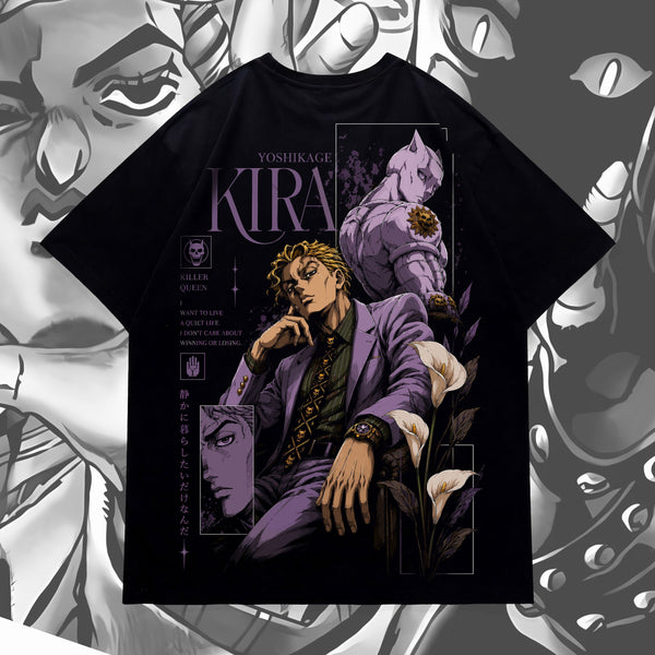 Yoshikage Kira Quiet Life - JoJo's Bizarre Adventure Oversized Tee