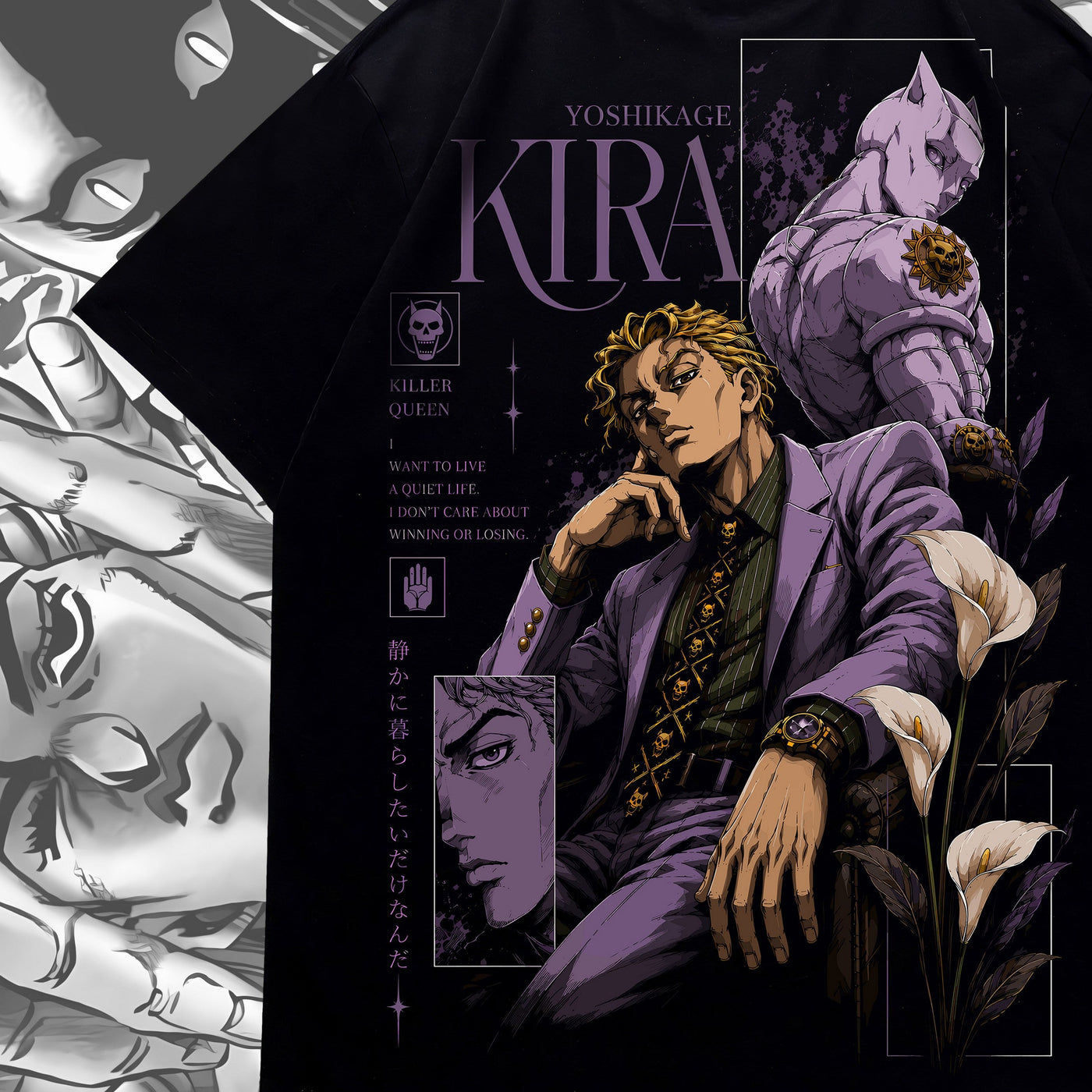 Yoshikage Kira "Quiet Life" Tee