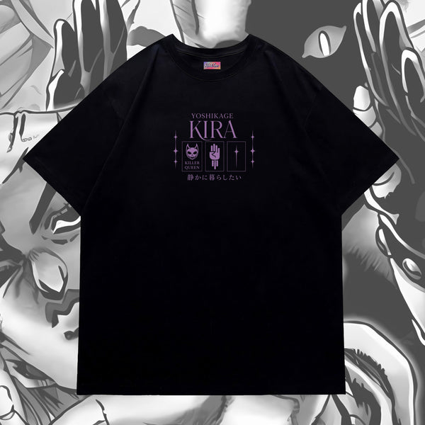 Yoshikage Kira Quiet Life - JoJo's Bizarre Adventure Oversized Tee