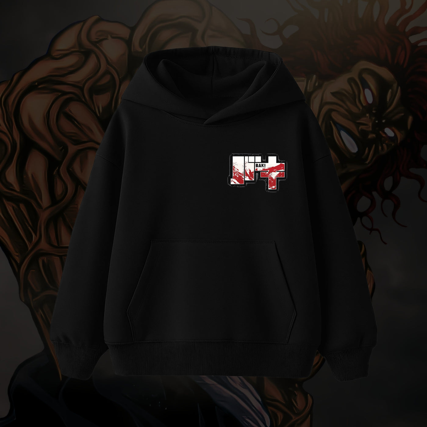 Yujiro Hanma – Demonback Oversized Hoodie