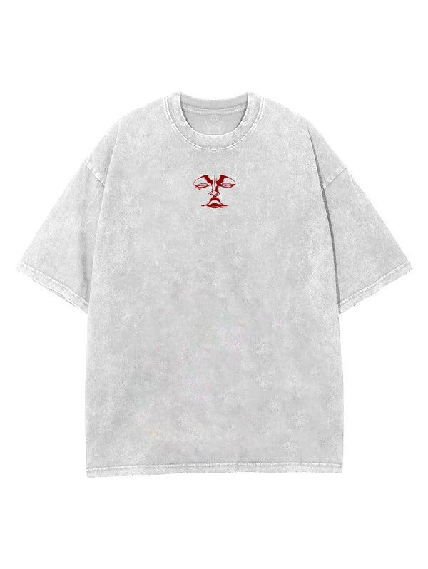 Washed gray t-shirt with Kaido One Piece The Strongest Creature graphic – photo 2