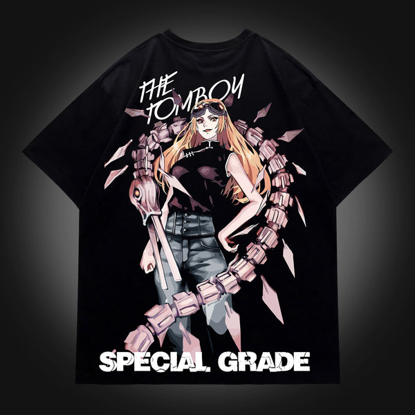 Yuki Tsukumo Tomboy Special Grade - Jujutsu Kaisen Oversized Tee