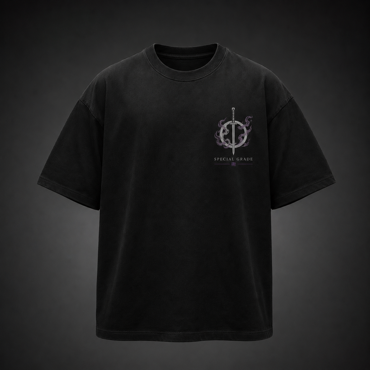 Black t-shirt with Yuta Okkotsu Jujutsu Kaisen Bound By Curse graphic – photo 2