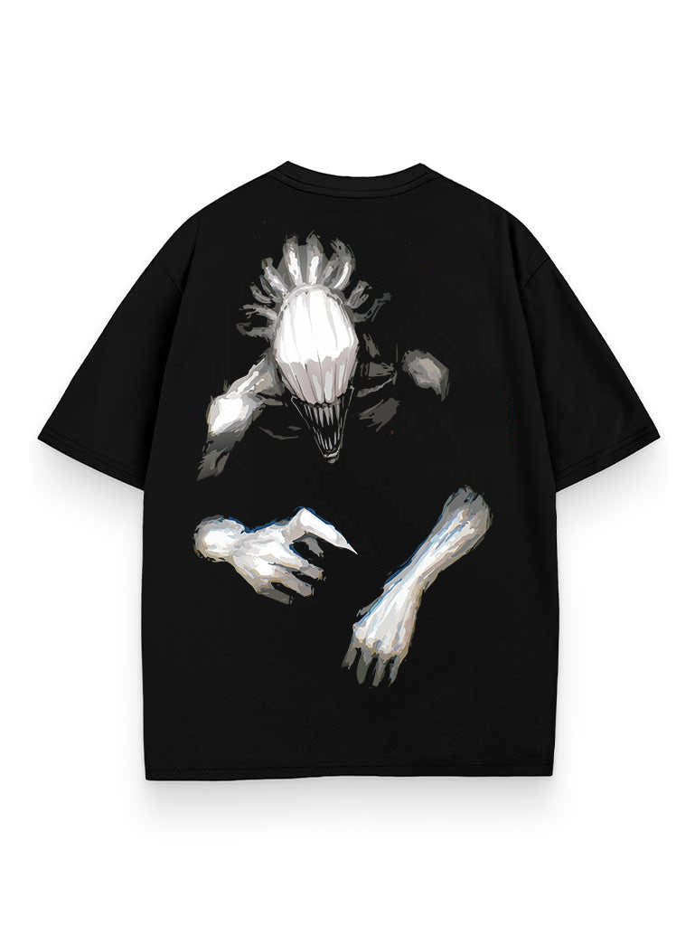 Black t-shirt with Mahito Jujutsu Kaisen Curse Bounded graphic – photo 1