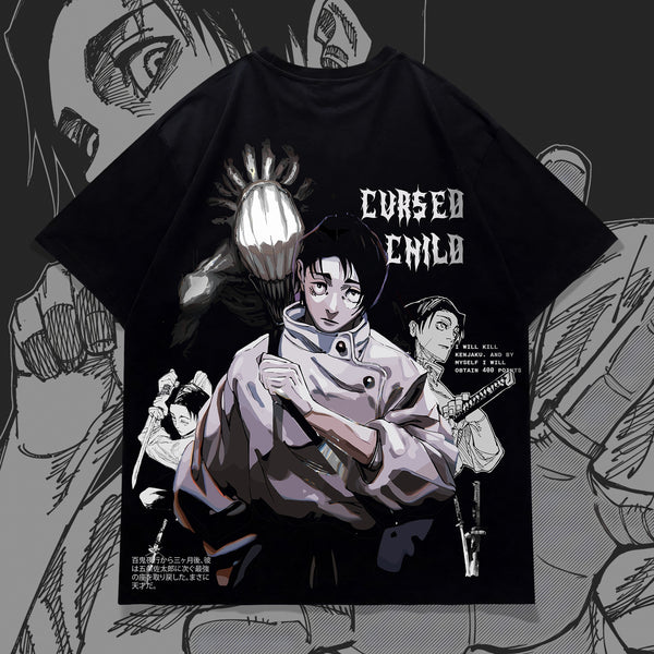 Yuta Okkotsu Cursed Child - Jujutsu Kaisen Oversized Tee