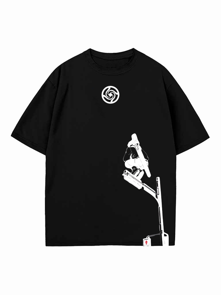 Black t-shirt with Mahito Jujutsu Kaisen Curse Bounded graphic – photo 2