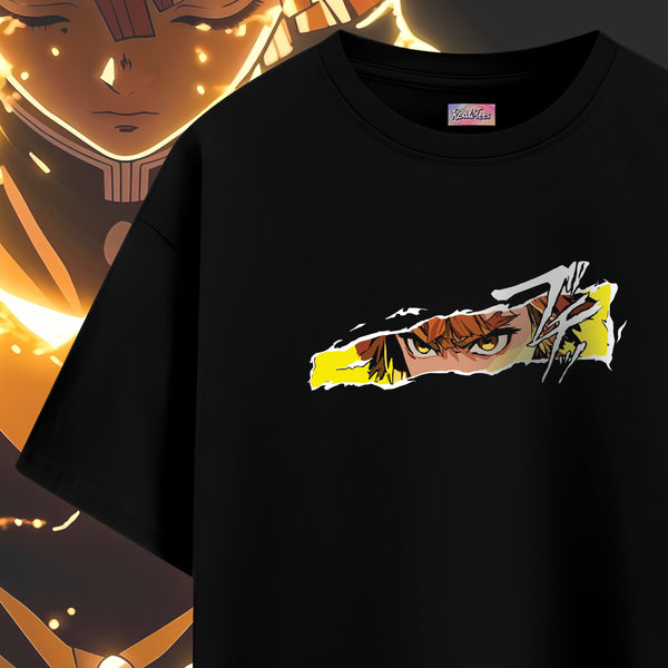 Zenitsu Minimalist - Demon Slayer Oversized Tee