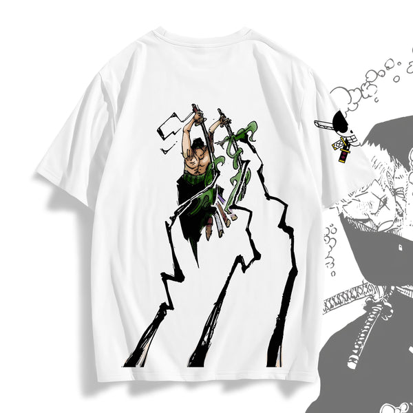 Three Sword Style Zoro - One Piece Oversized Tee