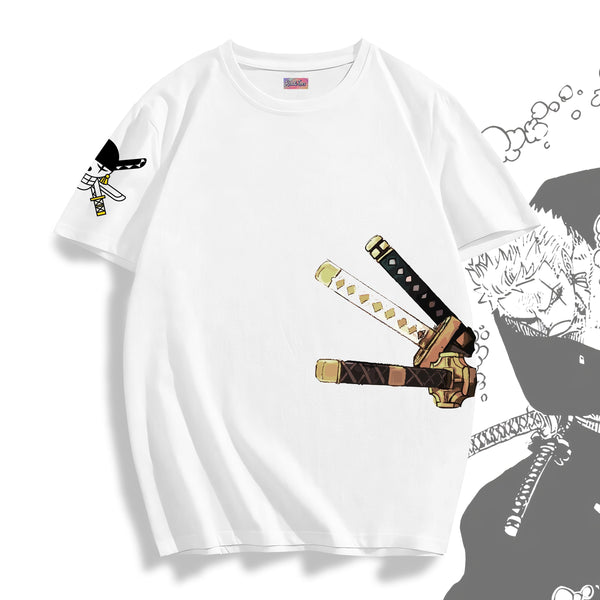 Three Sword Style Zoro - One Piece Oversized Tee